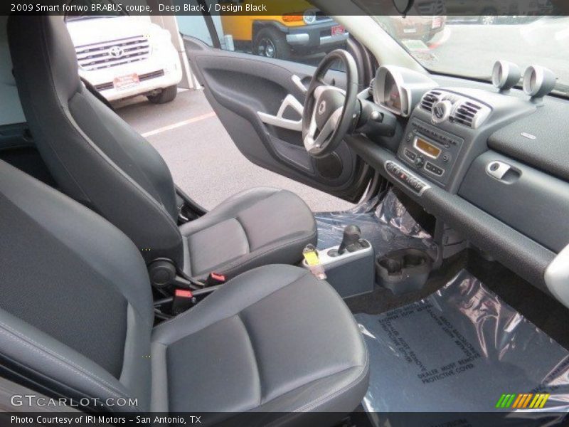  2009 fortwo BRABUS coupe Design Black Interior