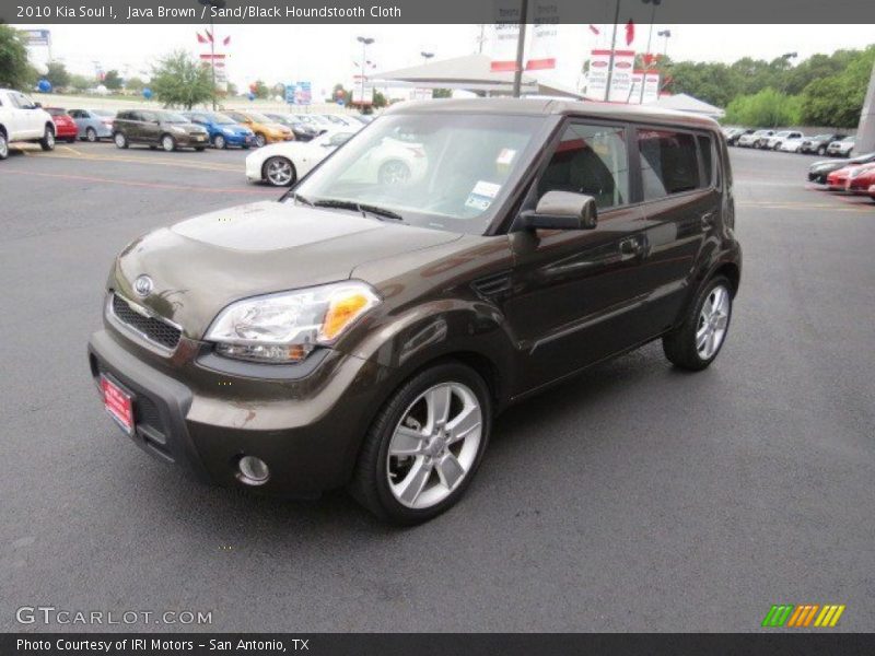 Java Brown / Sand/Black Houndstooth Cloth 2010 Kia Soul !