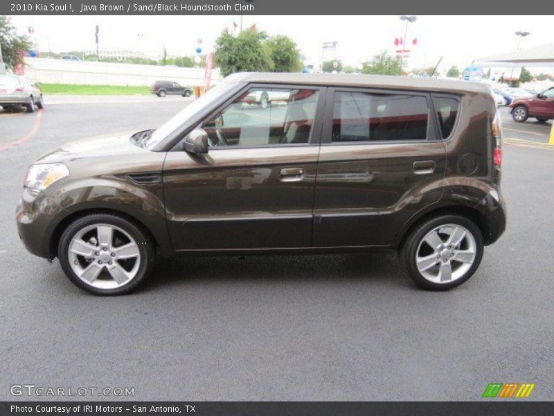 Java Brown / Sand/Black Houndstooth Cloth 2010 Kia Soul !