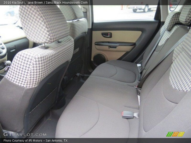 Java Brown / Sand/Black Houndstooth Cloth 2010 Kia Soul !