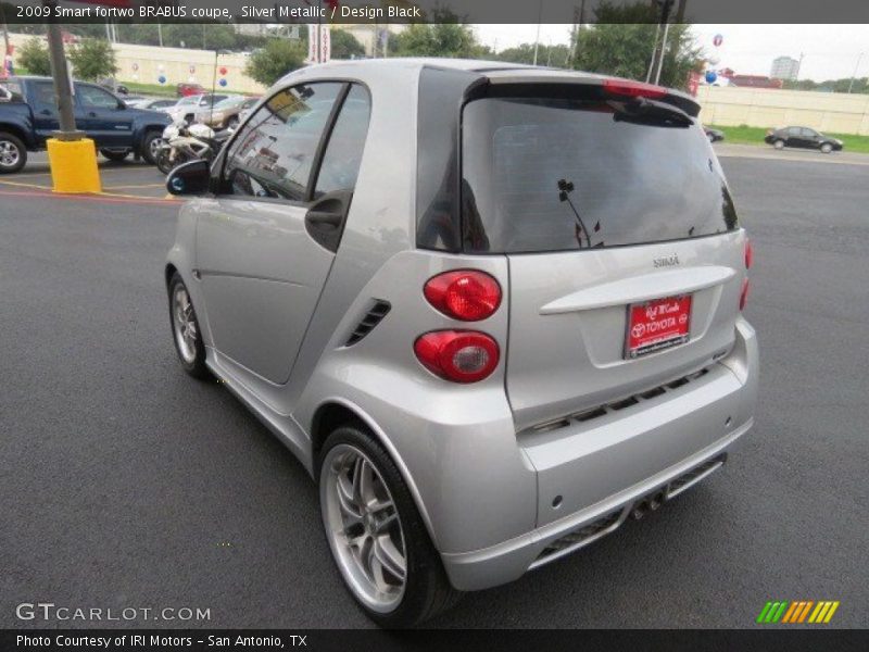 Silver Metallic / Design Black 2009 Smart fortwo BRABUS coupe