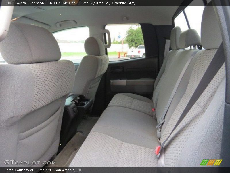 Silver Sky Metallic / Graphite Gray 2007 Toyota Tundra SR5 TRD Double Cab