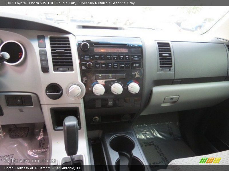 Silver Sky Metallic / Graphite Gray 2007 Toyota Tundra SR5 TRD Double Cab