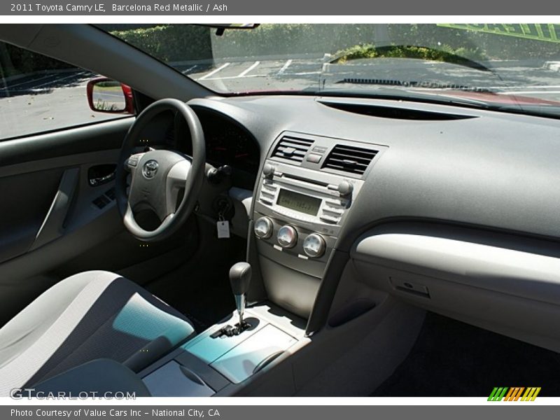 Barcelona Red Metallic / Ash 2011 Toyota Camry LE