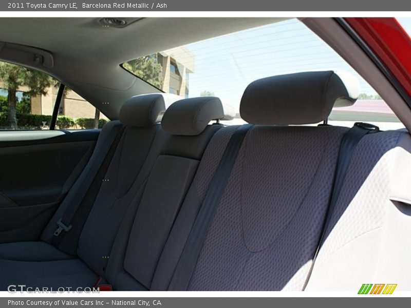 Barcelona Red Metallic / Ash 2011 Toyota Camry LE