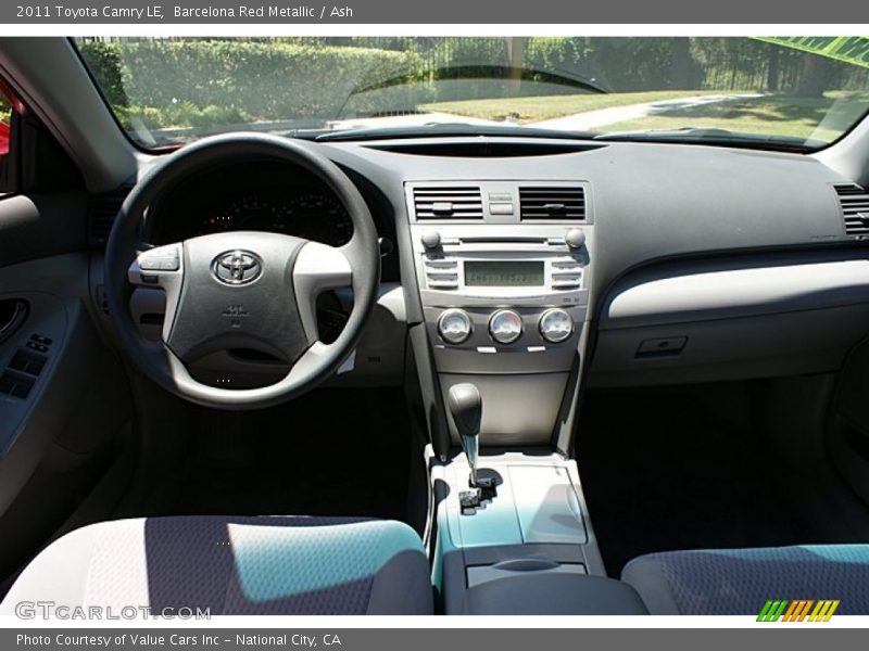 Barcelona Red Metallic / Ash 2011 Toyota Camry LE