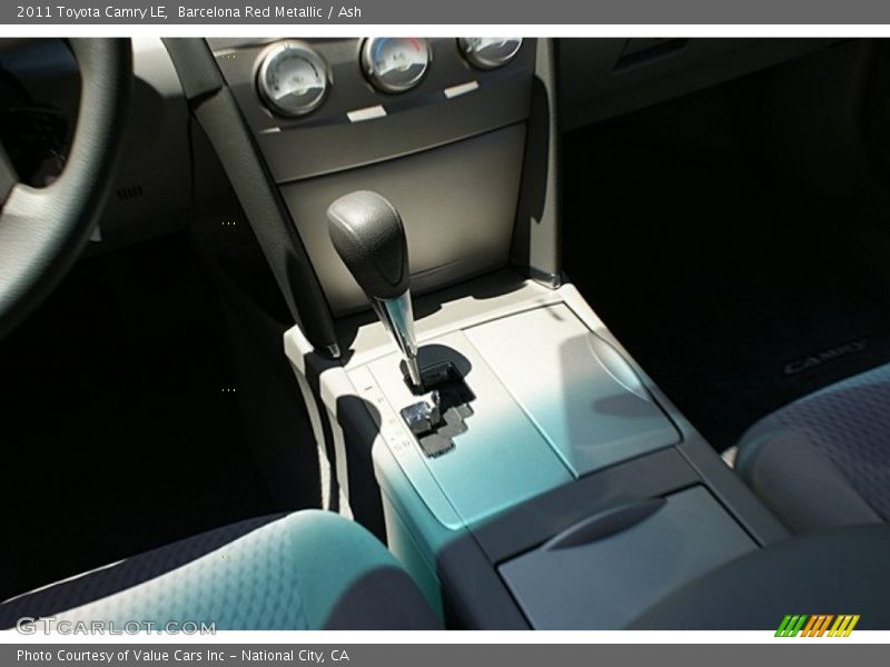 Barcelona Red Metallic / Ash 2011 Toyota Camry LE