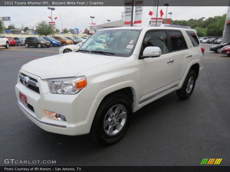 Blizzard White Pearl / Graphite 2012 Toyota 4Runner SR5