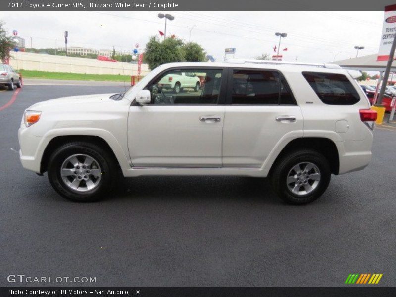 Blizzard White Pearl / Graphite 2012 Toyota 4Runner SR5
