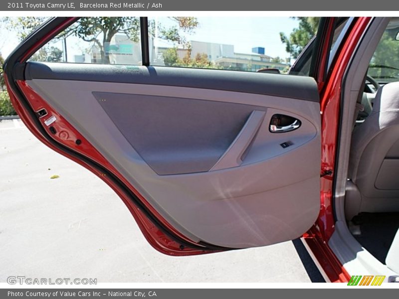 Barcelona Red Metallic / Ash 2011 Toyota Camry LE