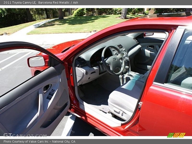 Barcelona Red Metallic / Ash 2011 Toyota Camry LE