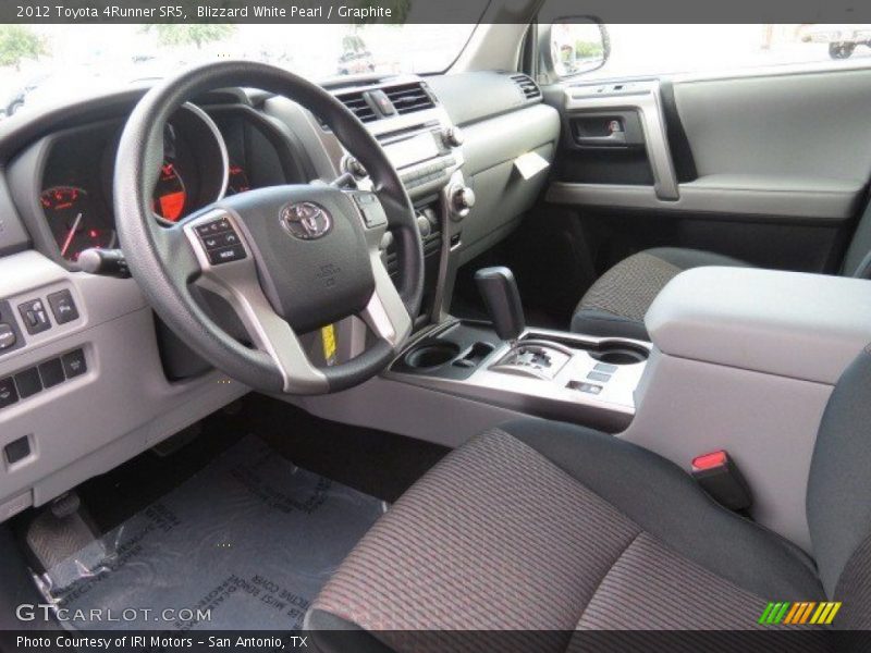 Blizzard White Pearl / Graphite 2012 Toyota 4Runner SR5
