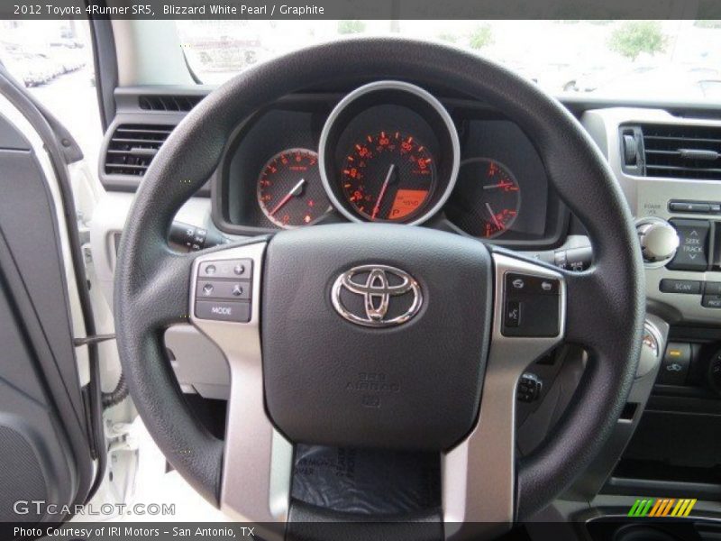 Blizzard White Pearl / Graphite 2012 Toyota 4Runner SR5