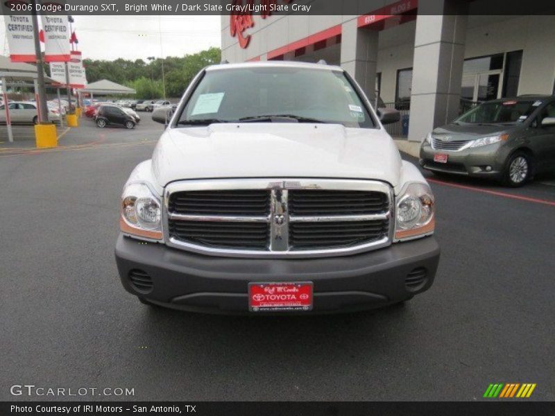 Bright White / Dark Slate Gray/Light Slate Gray 2006 Dodge Durango SXT