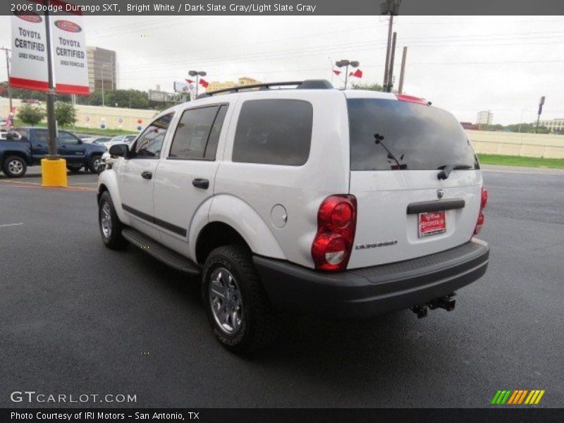 Bright White / Dark Slate Gray/Light Slate Gray 2006 Dodge Durango SXT