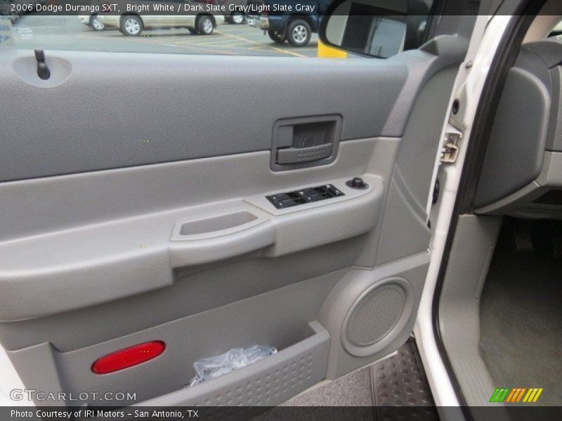 Bright White / Dark Slate Gray/Light Slate Gray 2006 Dodge Durango SXT
