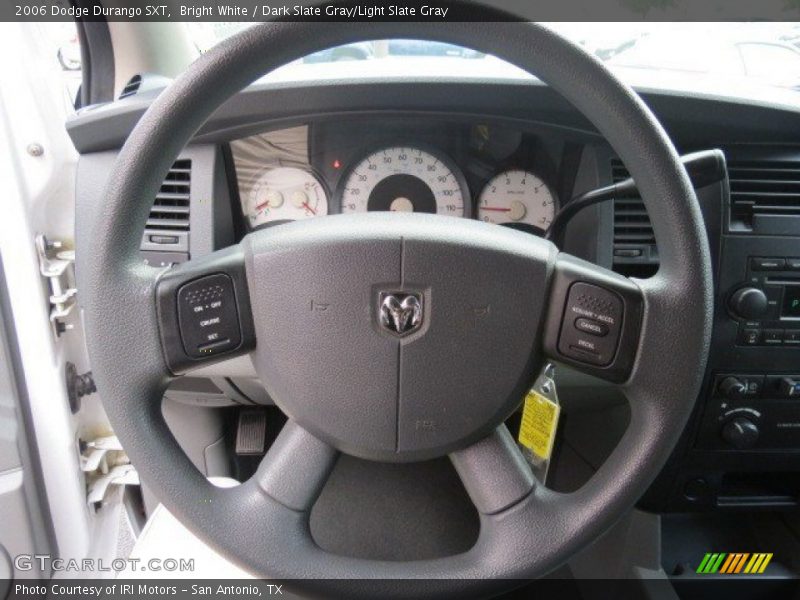 Bright White / Dark Slate Gray/Light Slate Gray 2006 Dodge Durango SXT