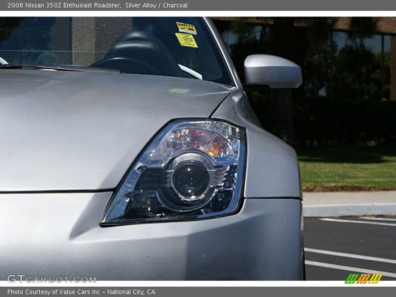 Silver Alloy / Charcoal 2008 Nissan 350Z Enthusiast Roadster