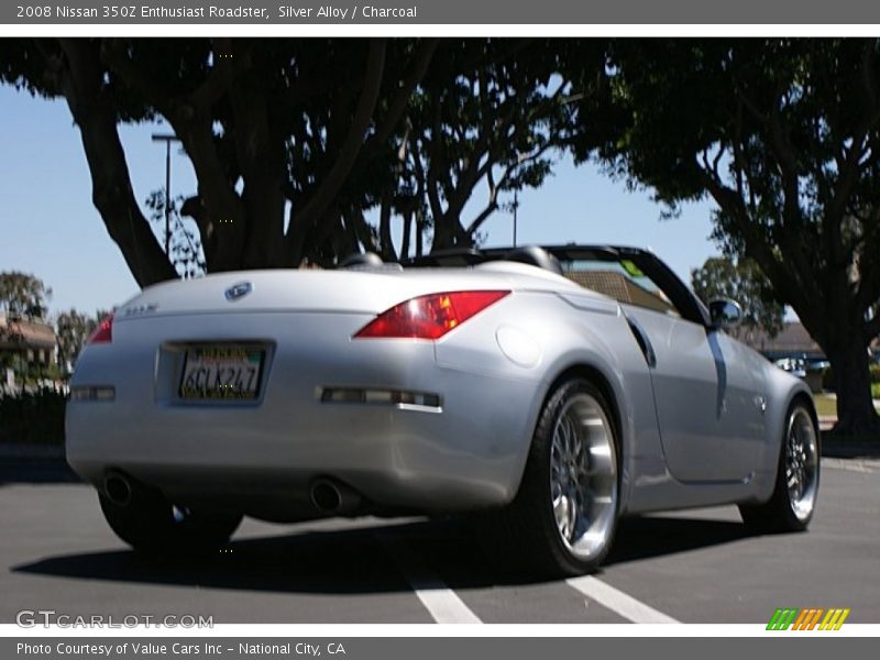 Silver Alloy / Charcoal 2008 Nissan 350Z Enthusiast Roadster