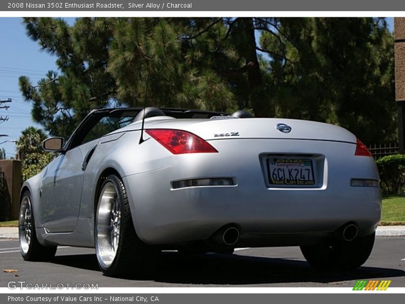 Silver Alloy / Charcoal 2008 Nissan 350Z Enthusiast Roadster