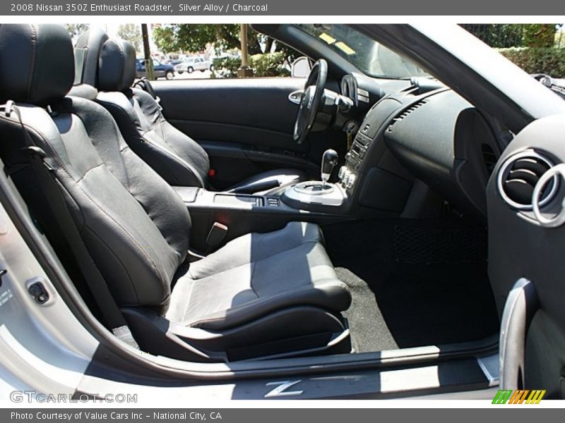 Silver Alloy / Charcoal 2008 Nissan 350Z Enthusiast Roadster