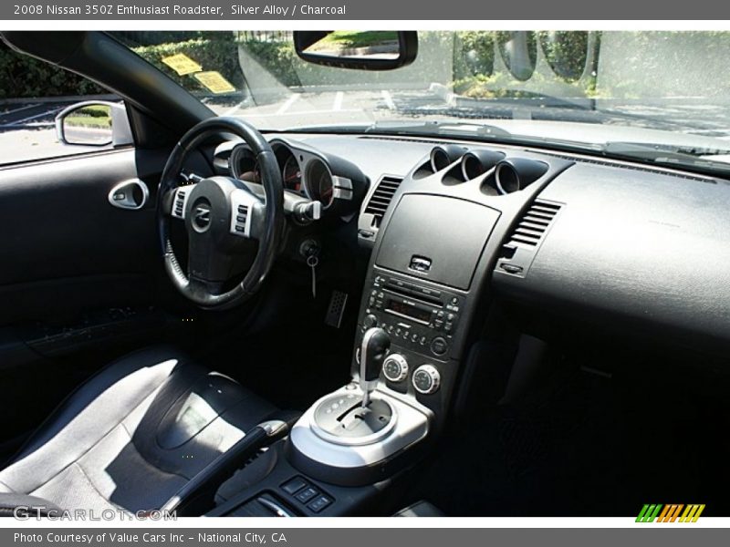 Silver Alloy / Charcoal 2008 Nissan 350Z Enthusiast Roadster