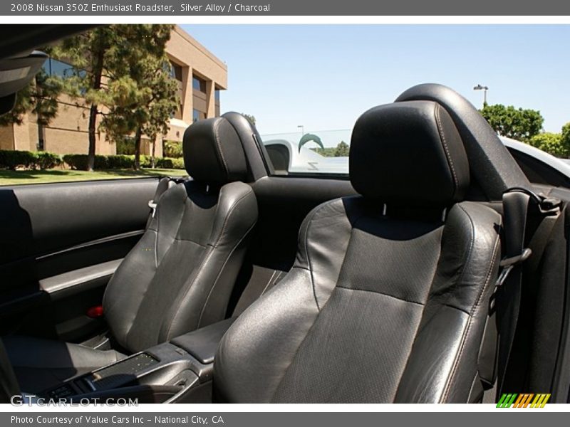 Silver Alloy / Charcoal 2008 Nissan 350Z Enthusiast Roadster