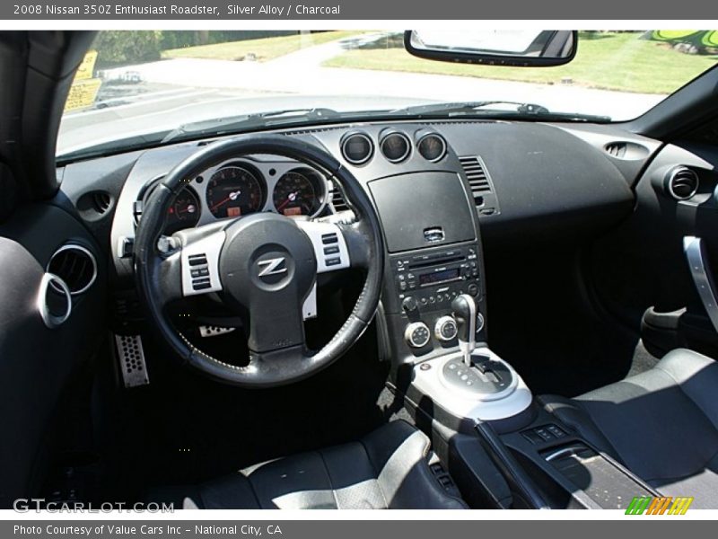 Silver Alloy / Charcoal 2008 Nissan 350Z Enthusiast Roadster