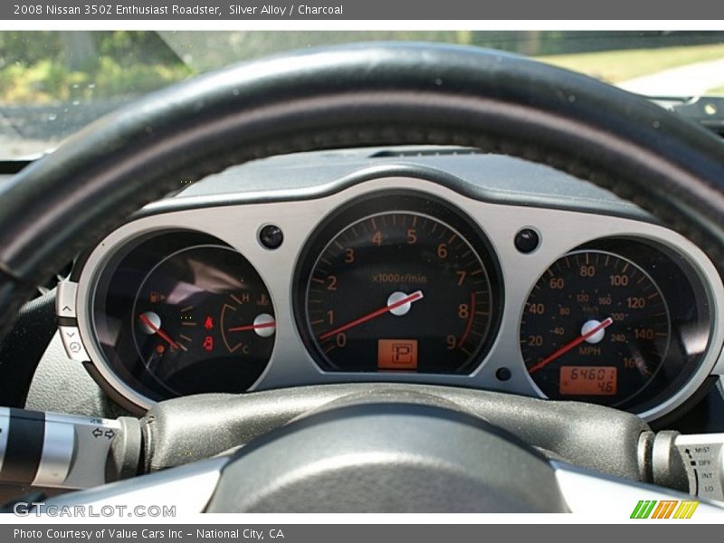 Silver Alloy / Charcoal 2008 Nissan 350Z Enthusiast Roadster