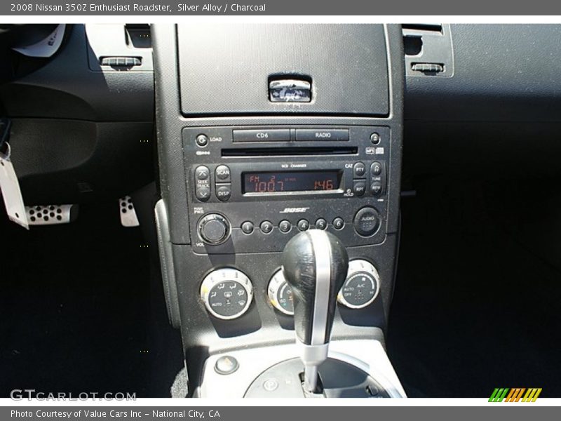 Silver Alloy / Charcoal 2008 Nissan 350Z Enthusiast Roadster