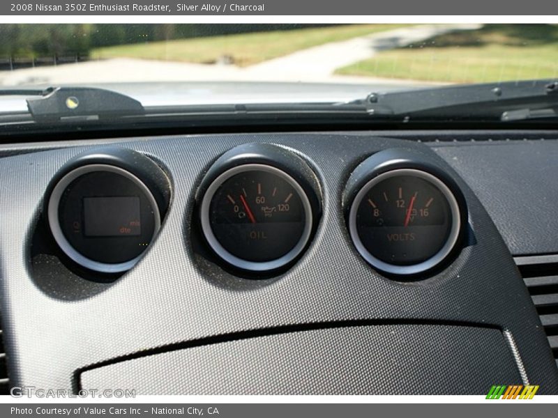 Silver Alloy / Charcoal 2008 Nissan 350Z Enthusiast Roadster