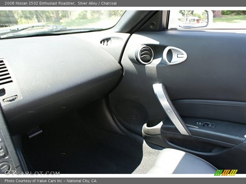 Silver Alloy / Charcoal 2008 Nissan 350Z Enthusiast Roadster