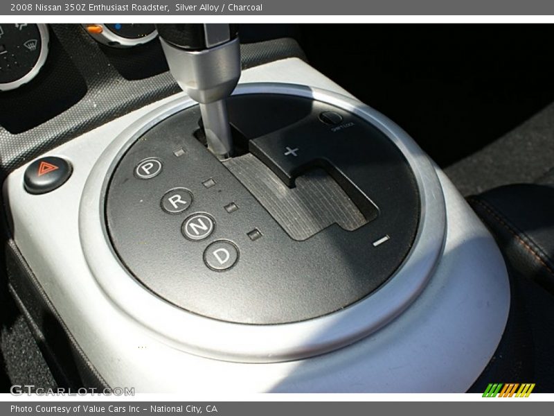 Silver Alloy / Charcoal 2008 Nissan 350Z Enthusiast Roadster