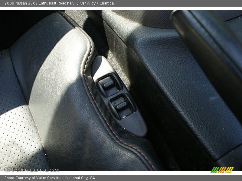 Silver Alloy / Charcoal 2008 Nissan 350Z Enthusiast Roadster