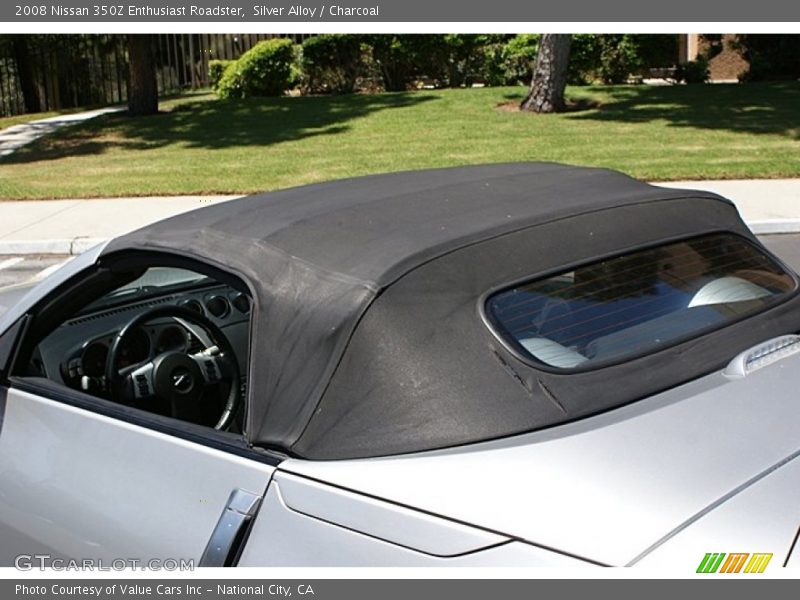 Silver Alloy / Charcoal 2008 Nissan 350Z Enthusiast Roadster