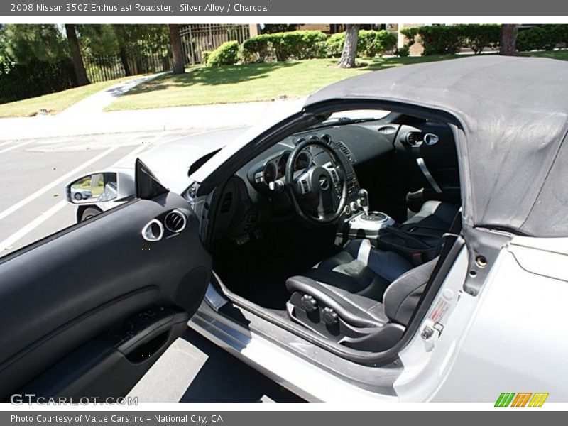 Silver Alloy / Charcoal 2008 Nissan 350Z Enthusiast Roadster