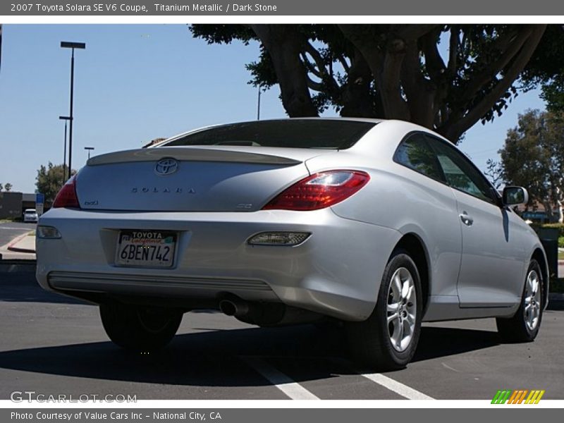 Titanium Metallic / Dark Stone 2007 Toyota Solara SE V6 Coupe