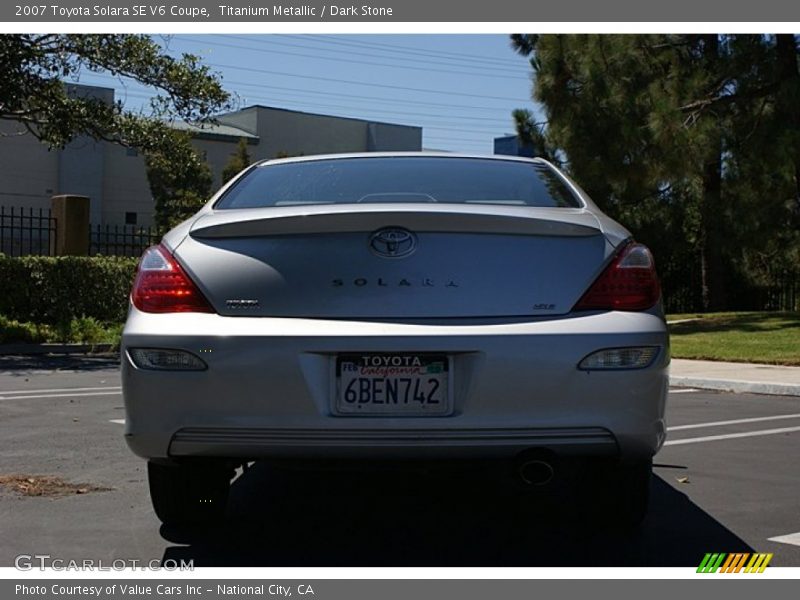 Titanium Metallic / Dark Stone 2007 Toyota Solara SE V6 Coupe