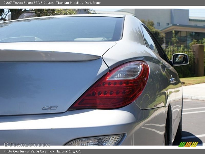 Titanium Metallic / Dark Stone 2007 Toyota Solara SE V6 Coupe