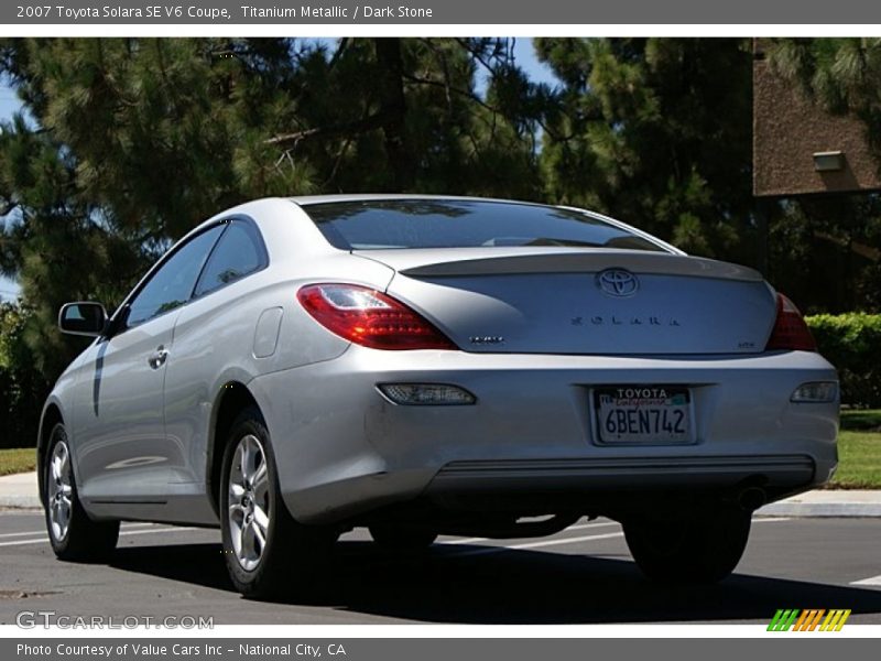Titanium Metallic / Dark Stone 2007 Toyota Solara SE V6 Coupe