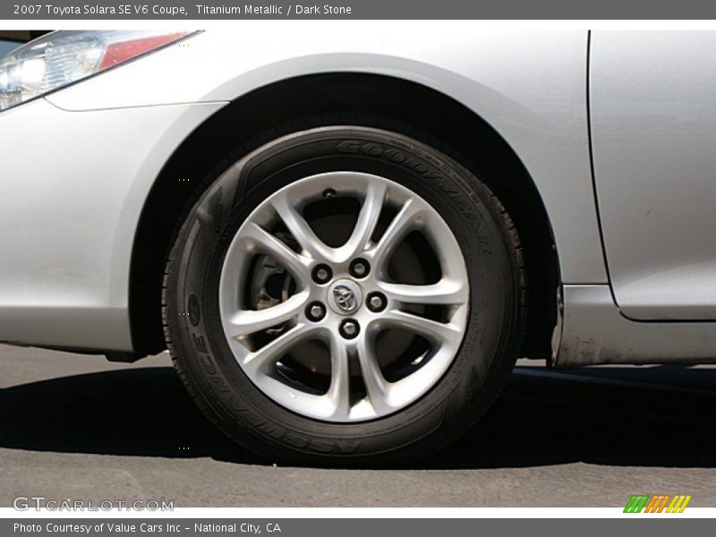Titanium Metallic / Dark Stone 2007 Toyota Solara SE V6 Coupe