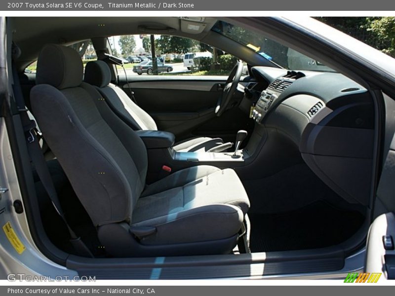 Titanium Metallic / Dark Stone 2007 Toyota Solara SE V6 Coupe