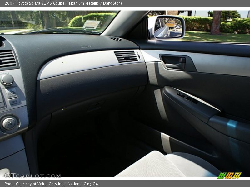 Titanium Metallic / Dark Stone 2007 Toyota Solara SE V6 Coupe