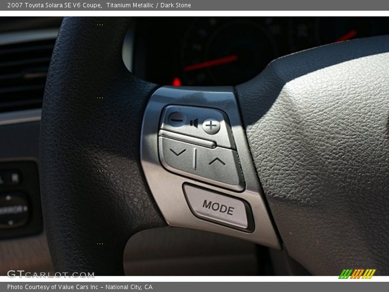 Titanium Metallic / Dark Stone 2007 Toyota Solara SE V6 Coupe