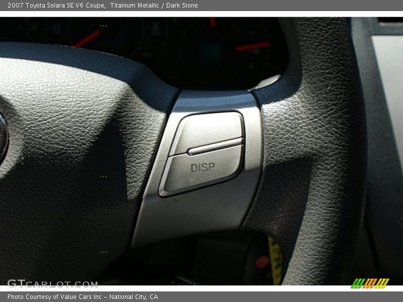 Titanium Metallic / Dark Stone 2007 Toyota Solara SE V6 Coupe