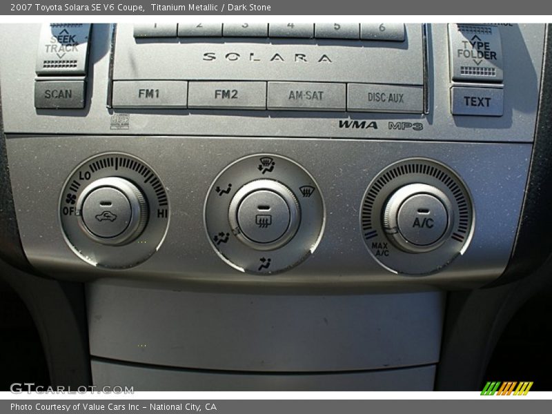 Titanium Metallic / Dark Stone 2007 Toyota Solara SE V6 Coupe