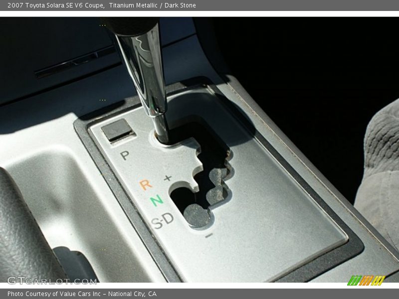 Titanium Metallic / Dark Stone 2007 Toyota Solara SE V6 Coupe