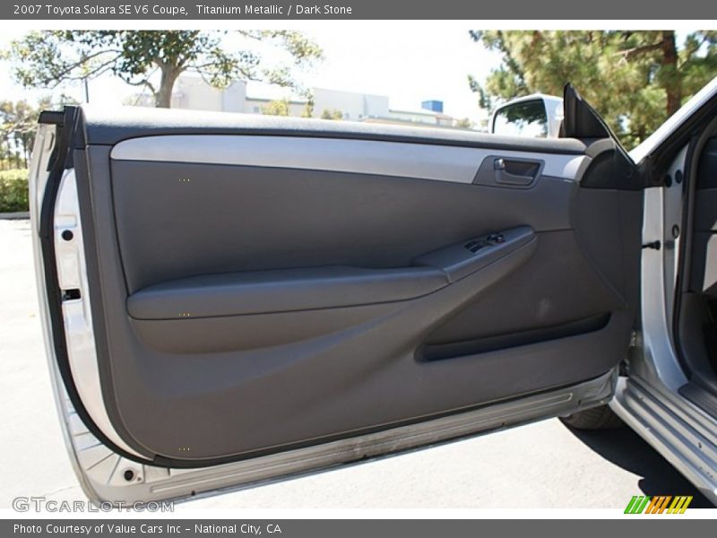 Titanium Metallic / Dark Stone 2007 Toyota Solara SE V6 Coupe