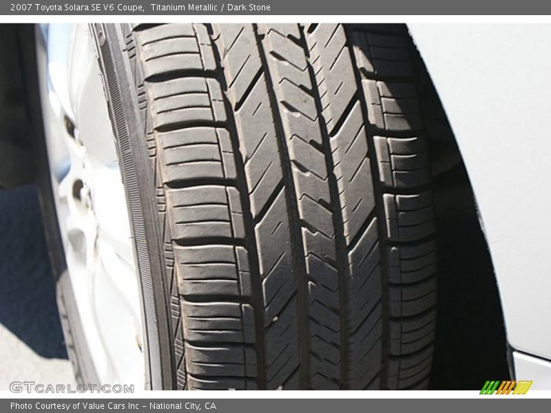 Titanium Metallic / Dark Stone 2007 Toyota Solara SE V6 Coupe