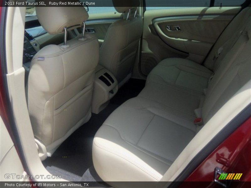 Ruby Red Metallic / Dune 2013 Ford Taurus SEL